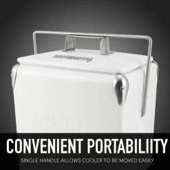 Permasteel 14 Quart Portable Picnic Cooler, White -High End Kitchen fd11b5a40102c591 0009 w800 h800 b0 p0