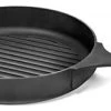 Serax Enameled Cast Iron Grill Pan, Black