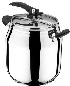 Gastro Stainless Steel Pressure Cooker, 17.5 Quart