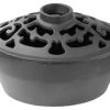 Small Filigree Steamer, Black Matte
