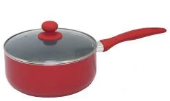 Gourmet Chef 3 Fl Qt Eco Friendly Non Stick Ceramic Sauce Pan.