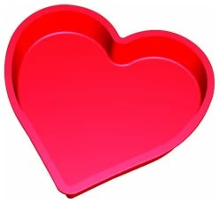 Lekue Red Silicone Heart Cake Mold