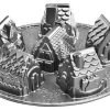 Nordic Ware Platinum Aluminum Cozy Village Cake Pan
