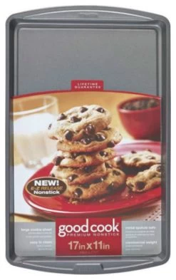 Good Cook 04022 Non-stick Cookie Sheet, Large, 17" X 11"
