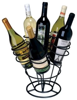 Bottle Bouquet, Black, 12"x12"x12"