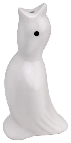 HIC Harold Import Co White Porcelain Baking Pie Bird