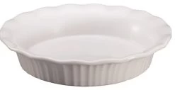 Corningware 1117314 Pie Plate, French White, 9"