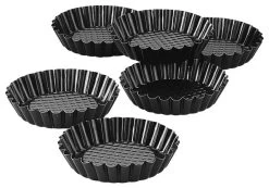 Zenker Non-Stick Mini Tart Pans, Set Of 6