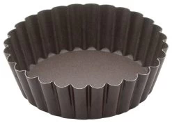 Gobel Deep Round 4 Inch Quiche Pan With Removable Bottom