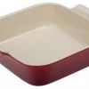 Le Creuset 3-Quart, 9" Heritage Square Dish, Cherry