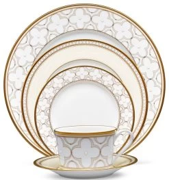 Noritake Trefolio Gold 5-Piece Place Setting