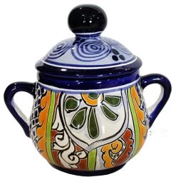 Talavera Sugar Bowl, D