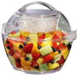 Prodyne Iced Up Salad To Go Carry And Serve Bowl