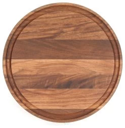 BigWood Boards Round Walnut Cheese Board