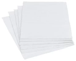 Ribbed Placemats, Set Of 6, White