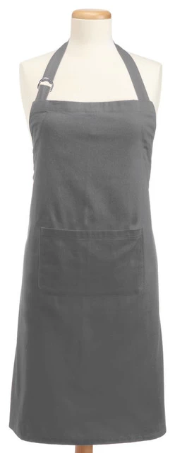 Chino Chef Apron, Gray 1 Chino Chef Apron, Gray