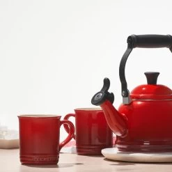 Le Creuset Vancouver Mug -High End Kitchen mug cerise1