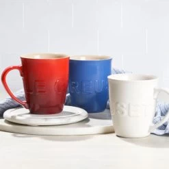 Le Creuset Extra-Large Logo Mug -High End Kitchen xl logo mug g2